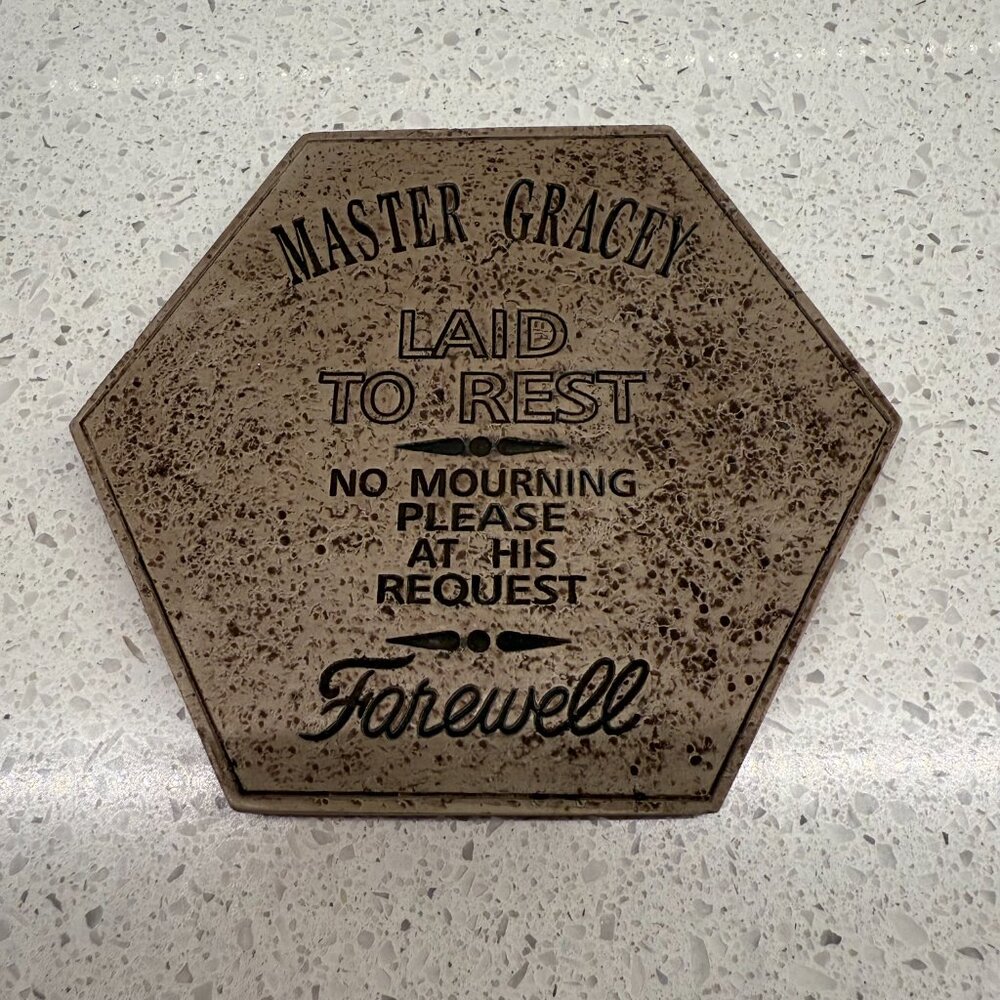 Disney Haunted Mansion Tombstone Coaster Set - Picture 5 of 8